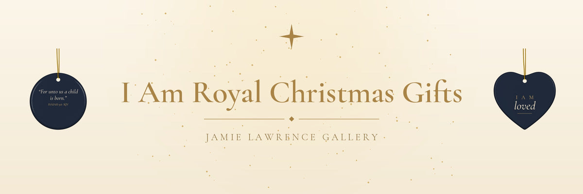 I Am Royal Christmas Gifts banner, Jamie Lawrence Gallery