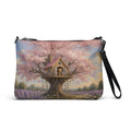 Blossom Treehouse Teddy Town crossbody bag by Jamie Lawrence, front