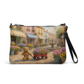 Flower Market Teddy Town crossbody bag by Jamie Lawrence, front
