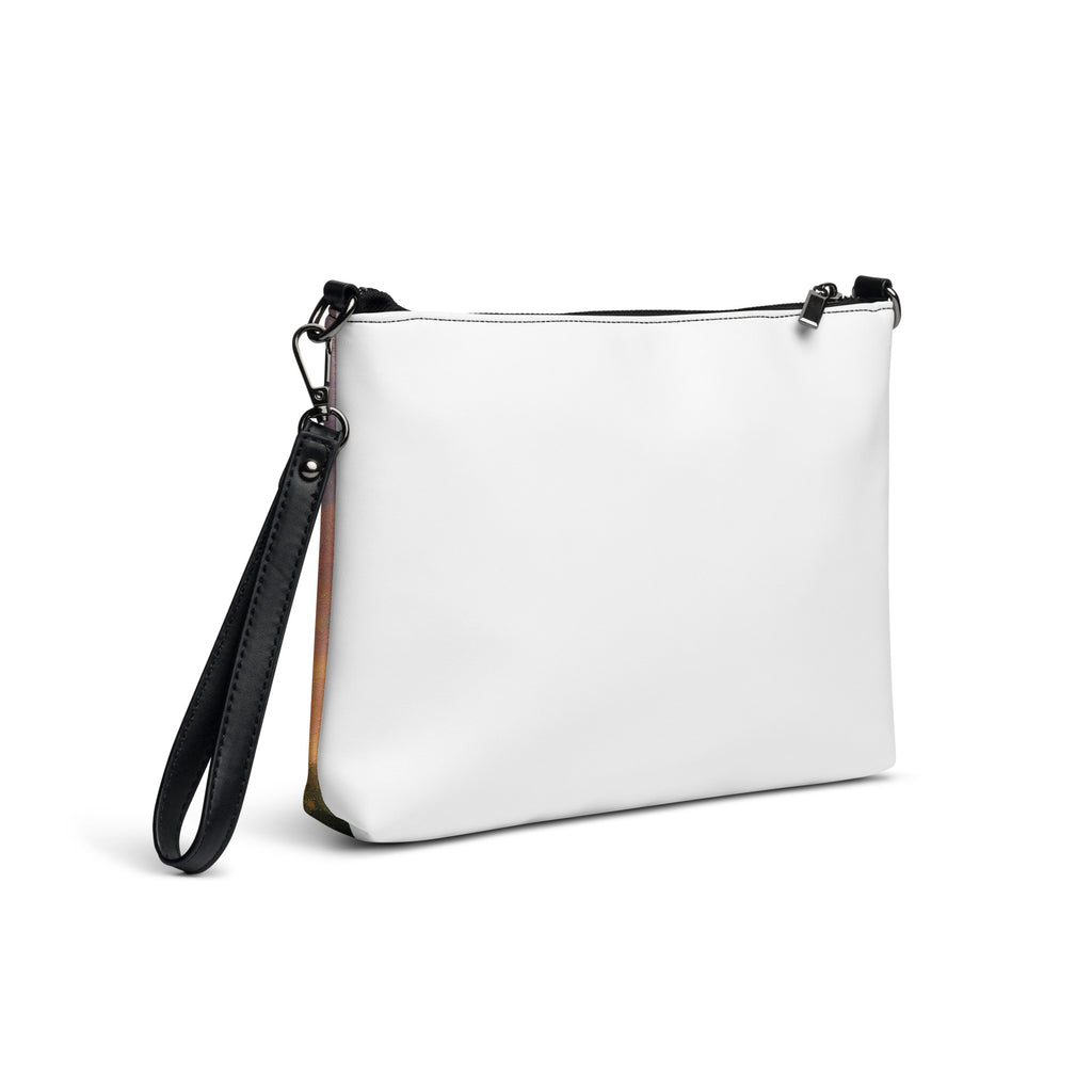Up, Up and Away Teddy Town crossbody bag by Jamie Lawrence, back angle