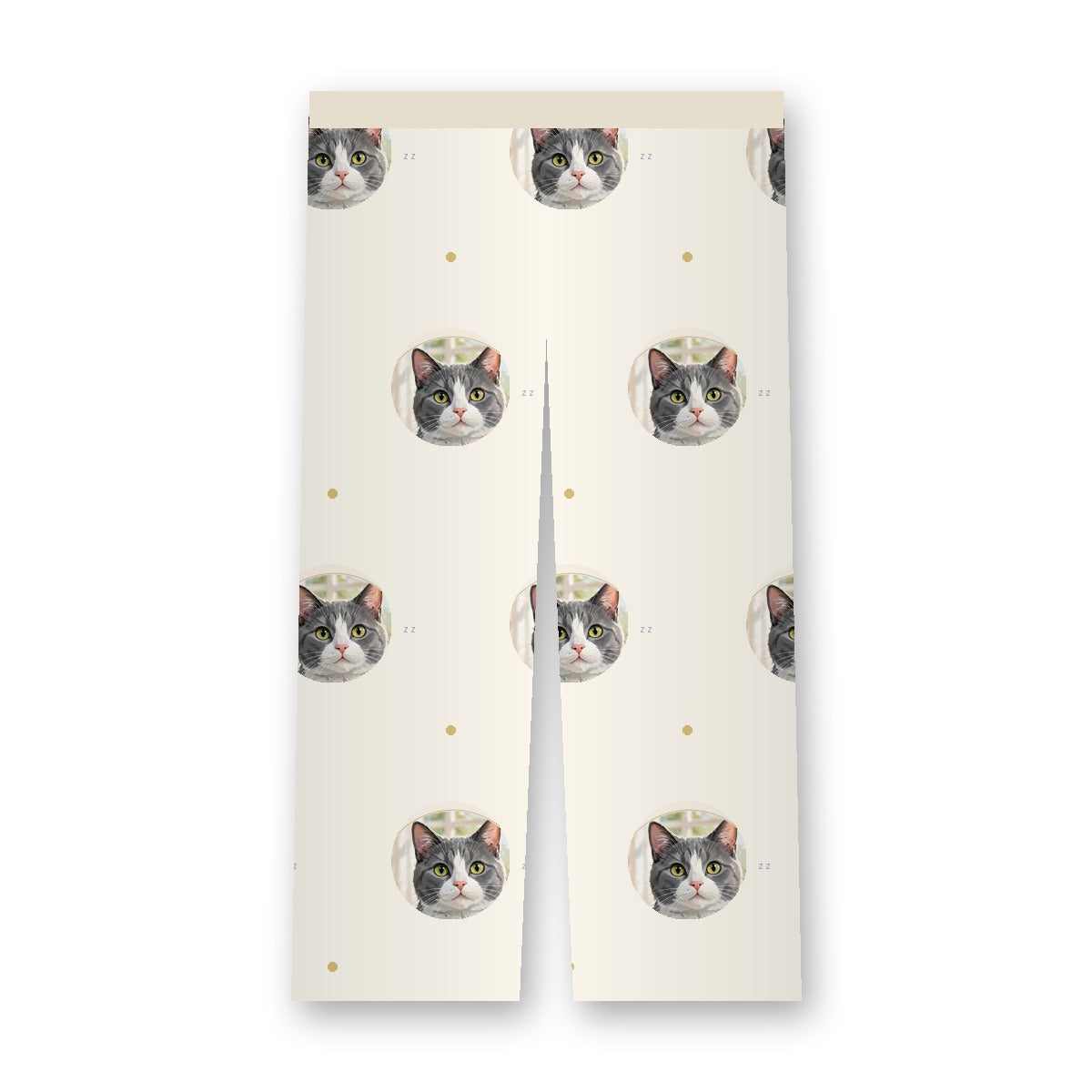 Apollo Finds His Nap Kids Leggings, flat lay