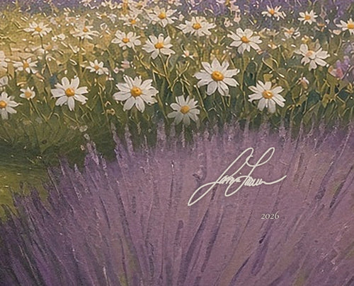 Blossom Treehouse signature detail, signed Jamie Lawrence 2026