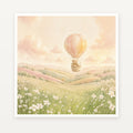 Signed 18x18 art print, plain front view