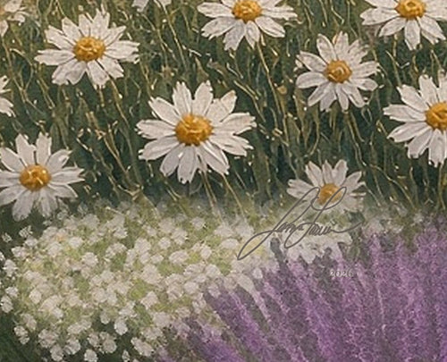Cottage Path signature detail, signed Jamie Lawrence 2026