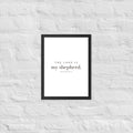 The Lord is my shepherd. Framed Print by Jamie Lawrence, I Am Royal Christian collection, view 2