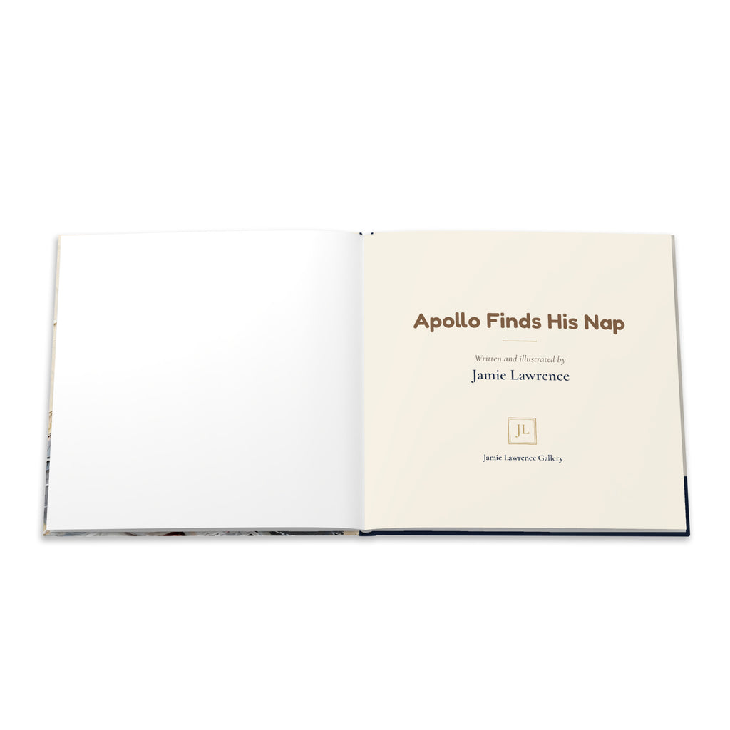 Apollo Finds His Nap, Hardcover Picture Book by Jamie Lawrence, Whisker Lane collection, view 3
