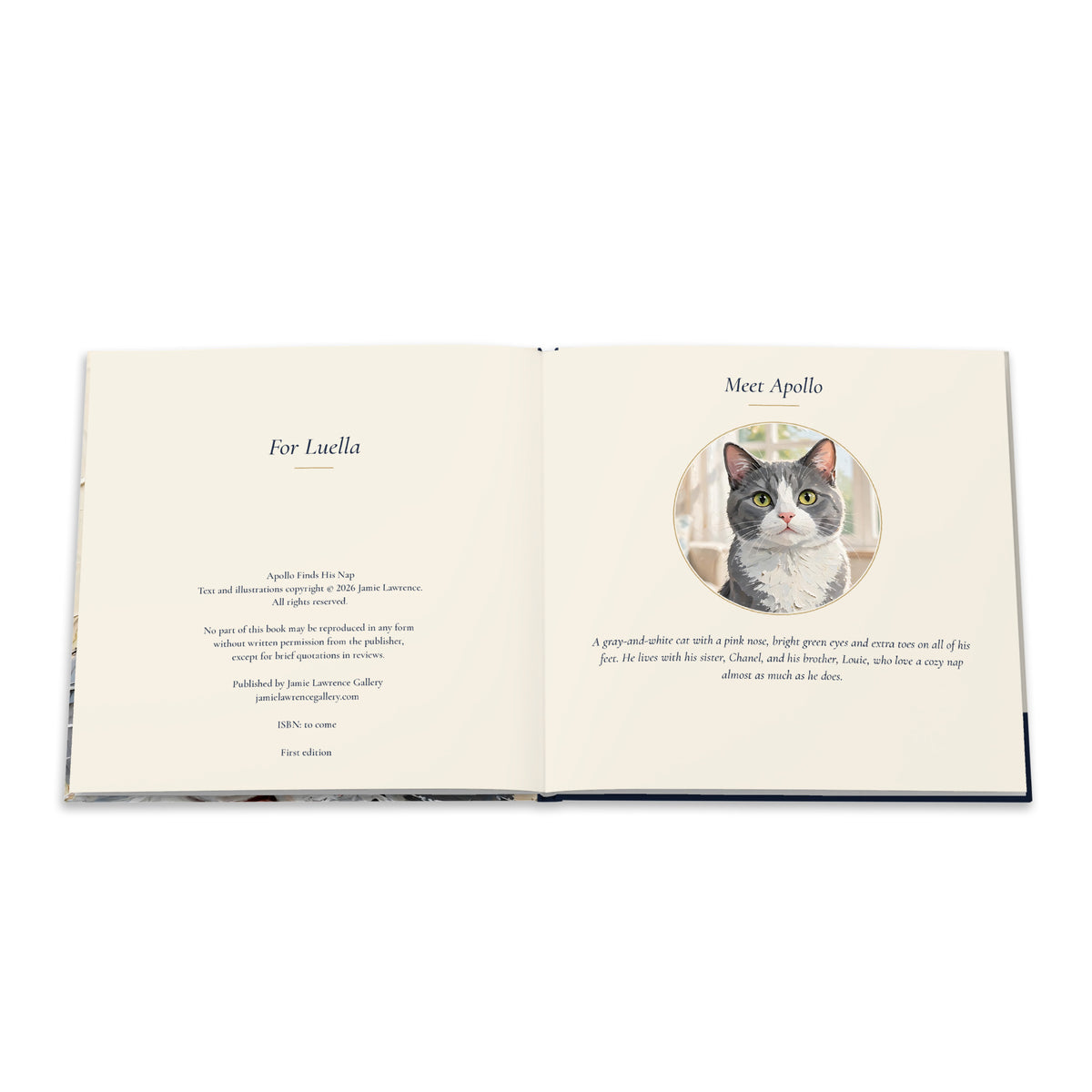 Apollo Finds His Nap, Hardcover Picture Book by Jamie Lawrence, Whisker Lane collection, view 14