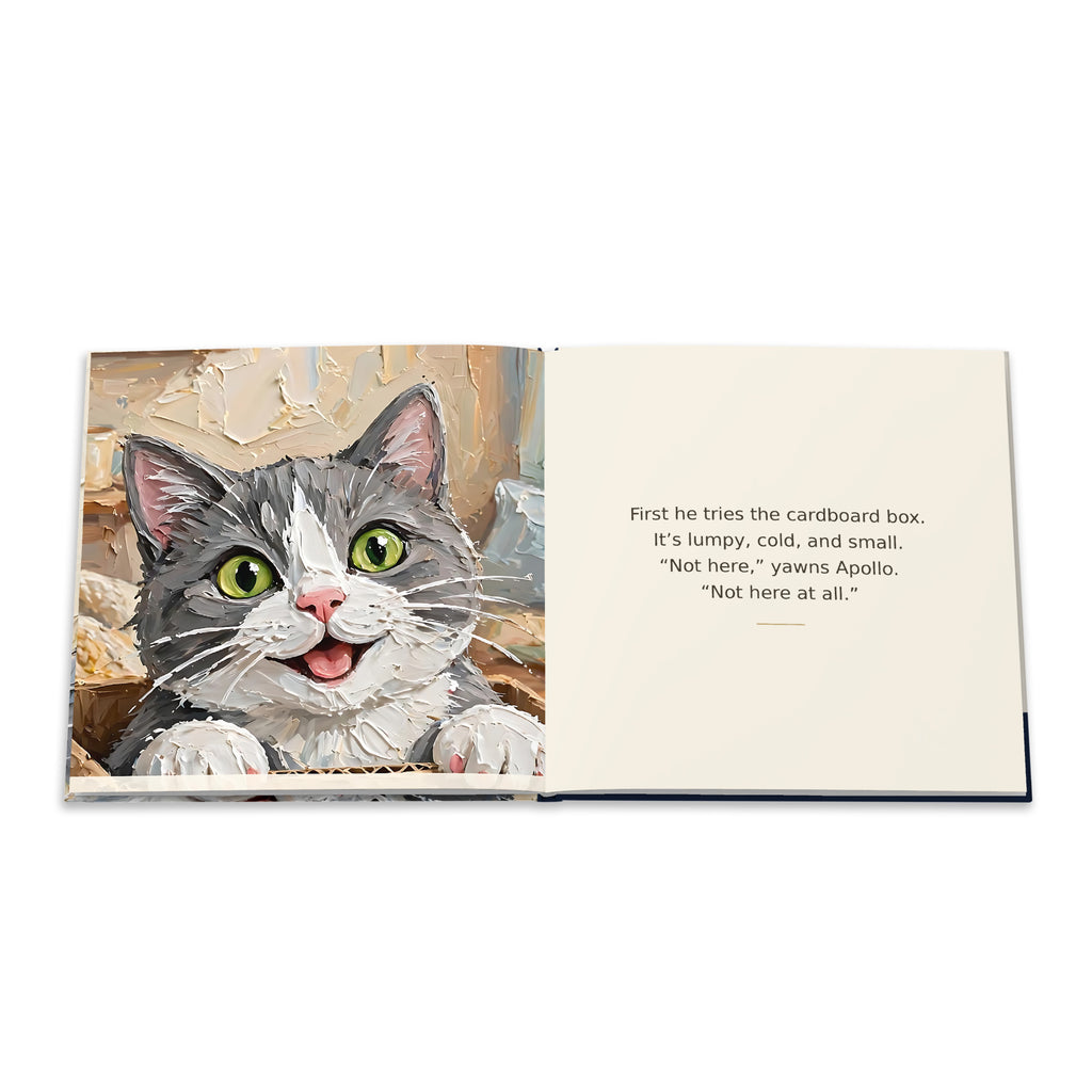 Apollo Finds His Nap, Hardcover Picture Book by Jamie Lawrence, Whisker Lane collection, view 9