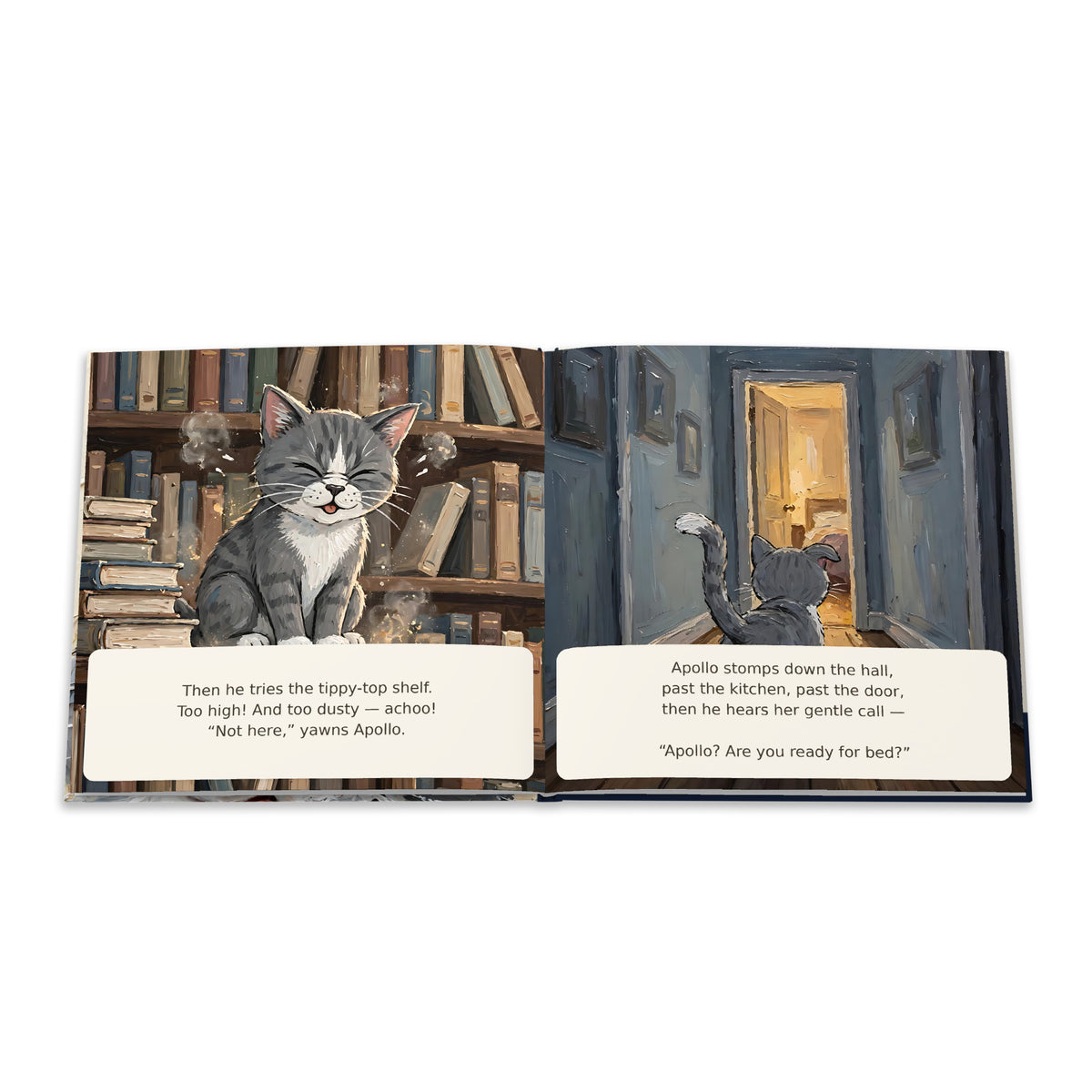 Apollo Finds His Nap, Hardcover Picture Book by Jamie Lawrence, Whisker Lane collection, view 11