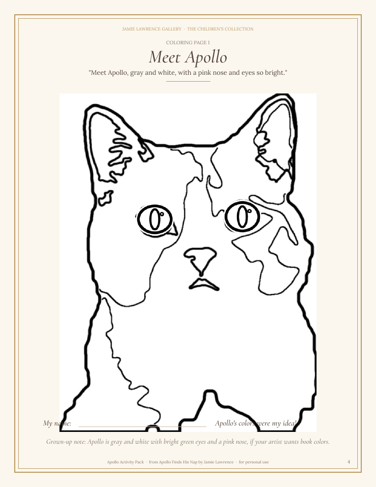 Apollo Activity Pack (Printable Download)