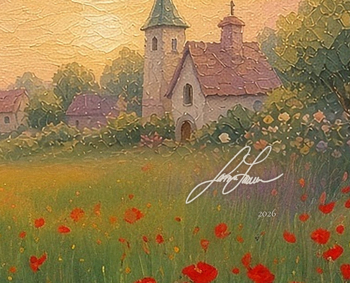 Up, Up and Away signature detail, signed Jamie Lawrence 2026